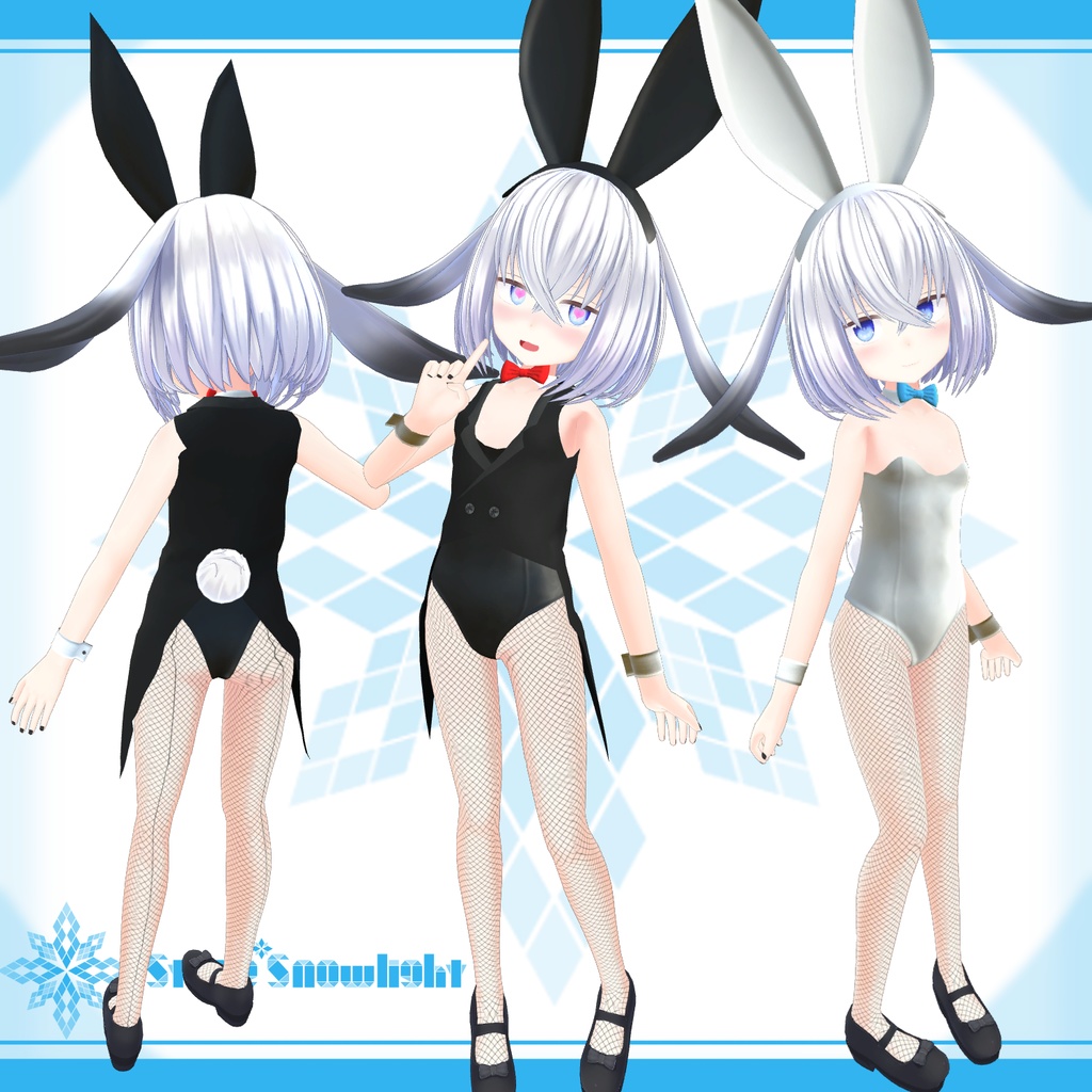 「ファジー」用衣装モデル 『バニーガール』(v1.1)
