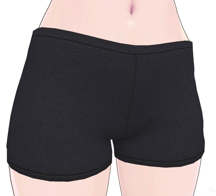 「幽狐族のお姉様」用衣装モデル『スパッツ』