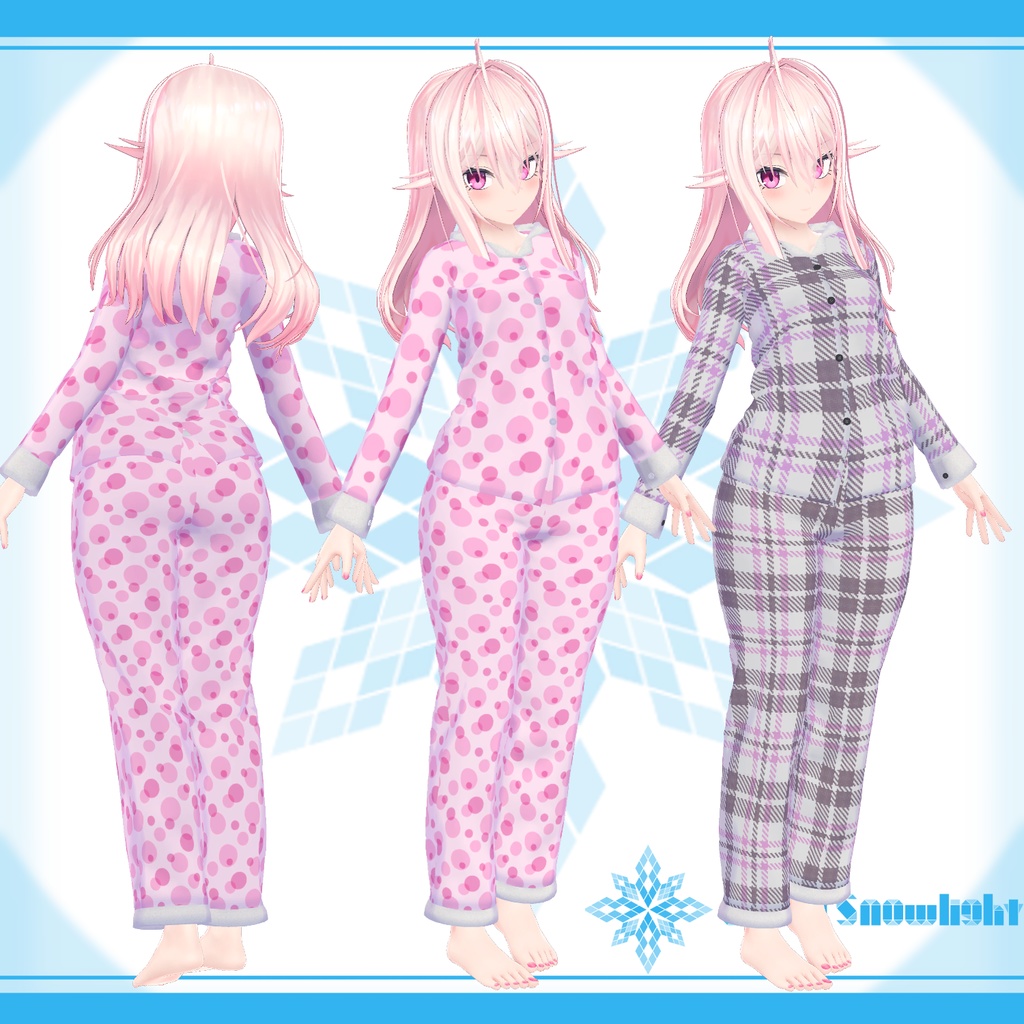 「イヨ」用衣装モデル 『パジャマ』