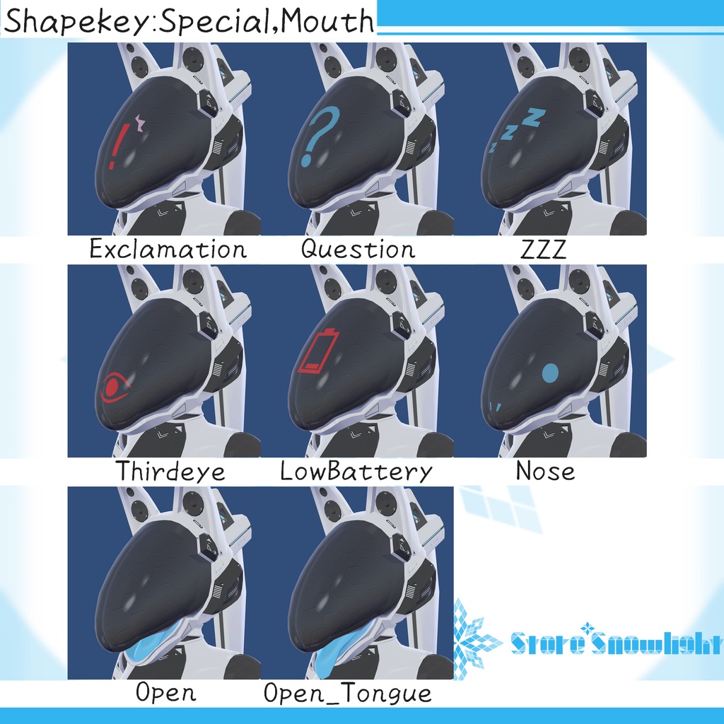 オリジナル3Dモデル「No.SIX」