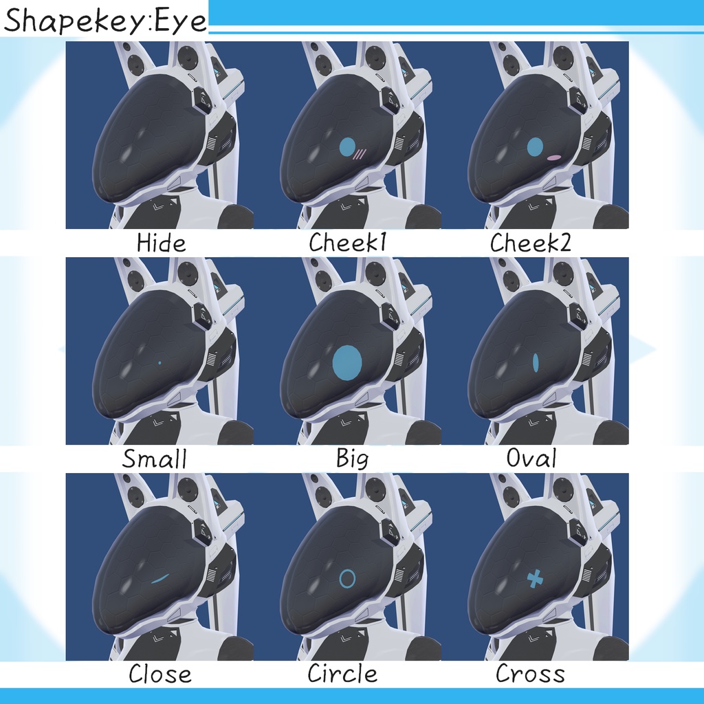 オリジナル3Dモデル「No.SIX」