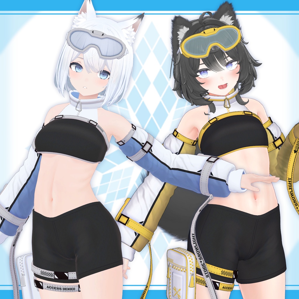 [18モデル対応]衣装モデル『ワフタ・エア』 缩略图 11