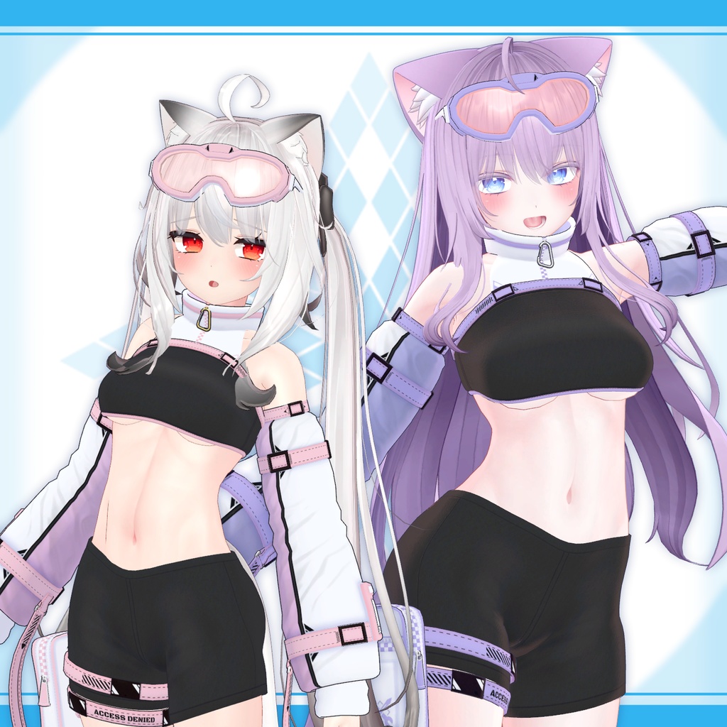 [18モデル対応]衣装モデル『ワフタ・エア』 缩略图 9