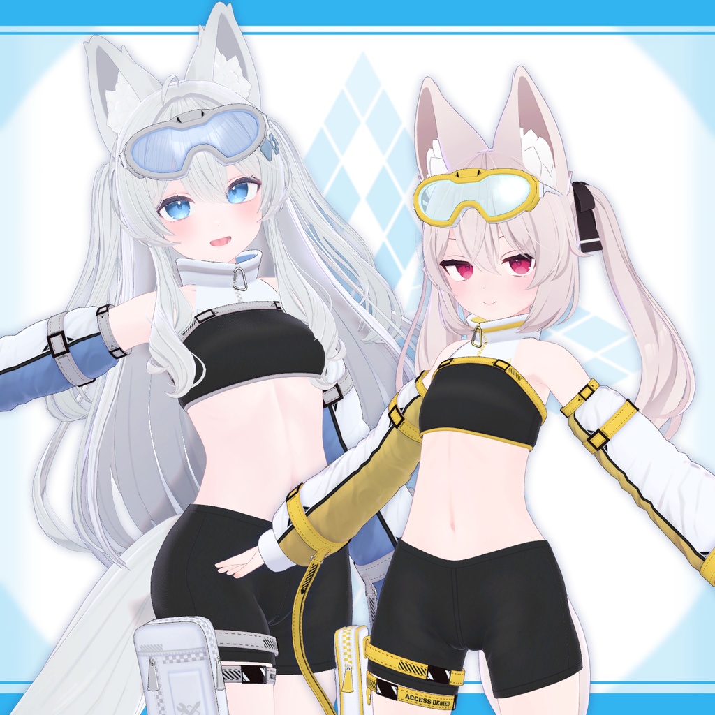 [18モデル対応]衣装モデル『ワフタ・エア』 缩略图 10