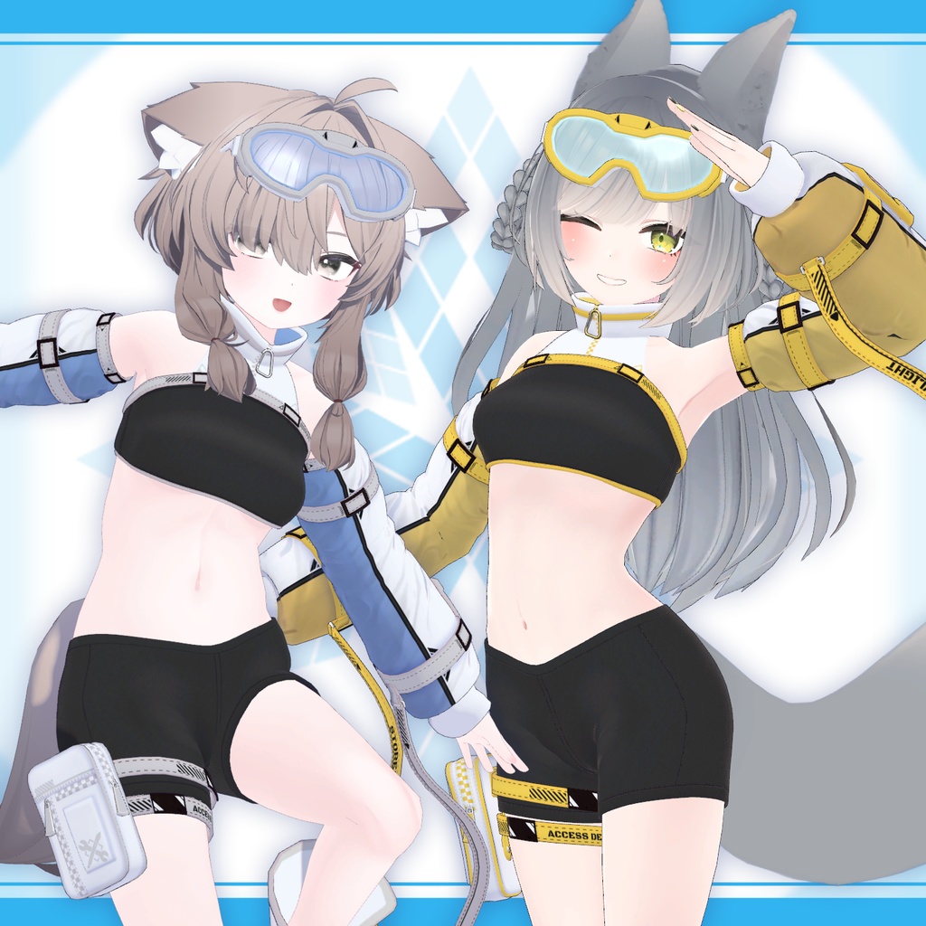 [18モデル対応]衣装モデル『ワフタ・エア』 缩略图 8