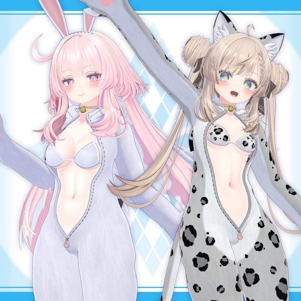 [28モデル対応]衣装モデル『まえあけきぐるみ:Re』 缩略图 9