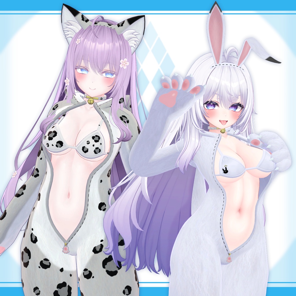 [28モデル対応]衣装モデル『まえあけきぐるみ:Re』 缩略图 10