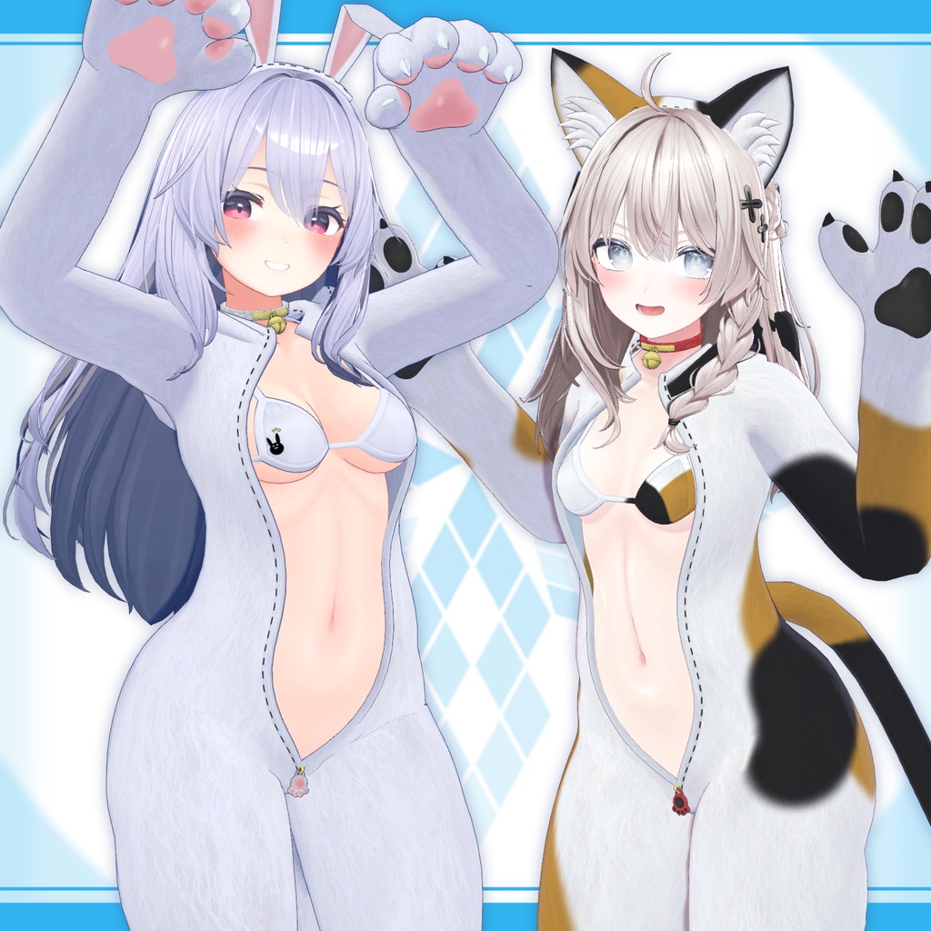[28モデル対応]衣装モデル『まえあけきぐるみ:Re』 缩略图 7