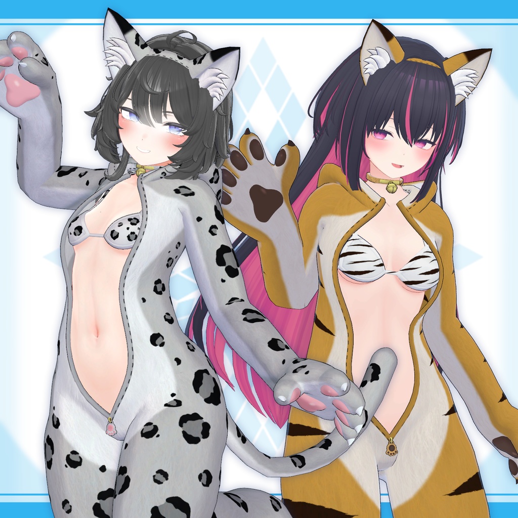 [28モデル対応]衣装モデル『まえあけきぐるみ:Re』 缩略图 13