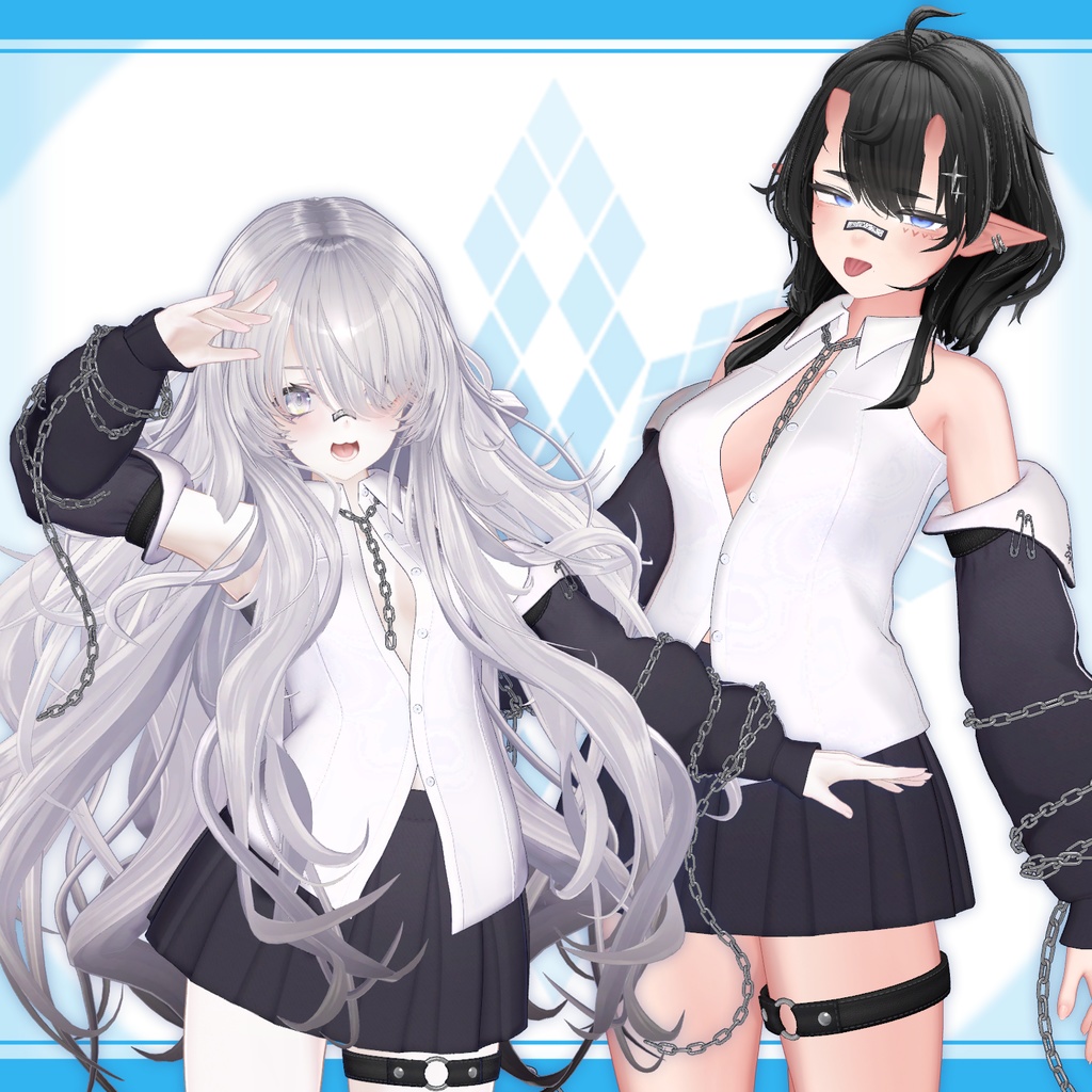 [20モデル対応]衣装モデル『クリミナル・メイデン』 缩略图 13