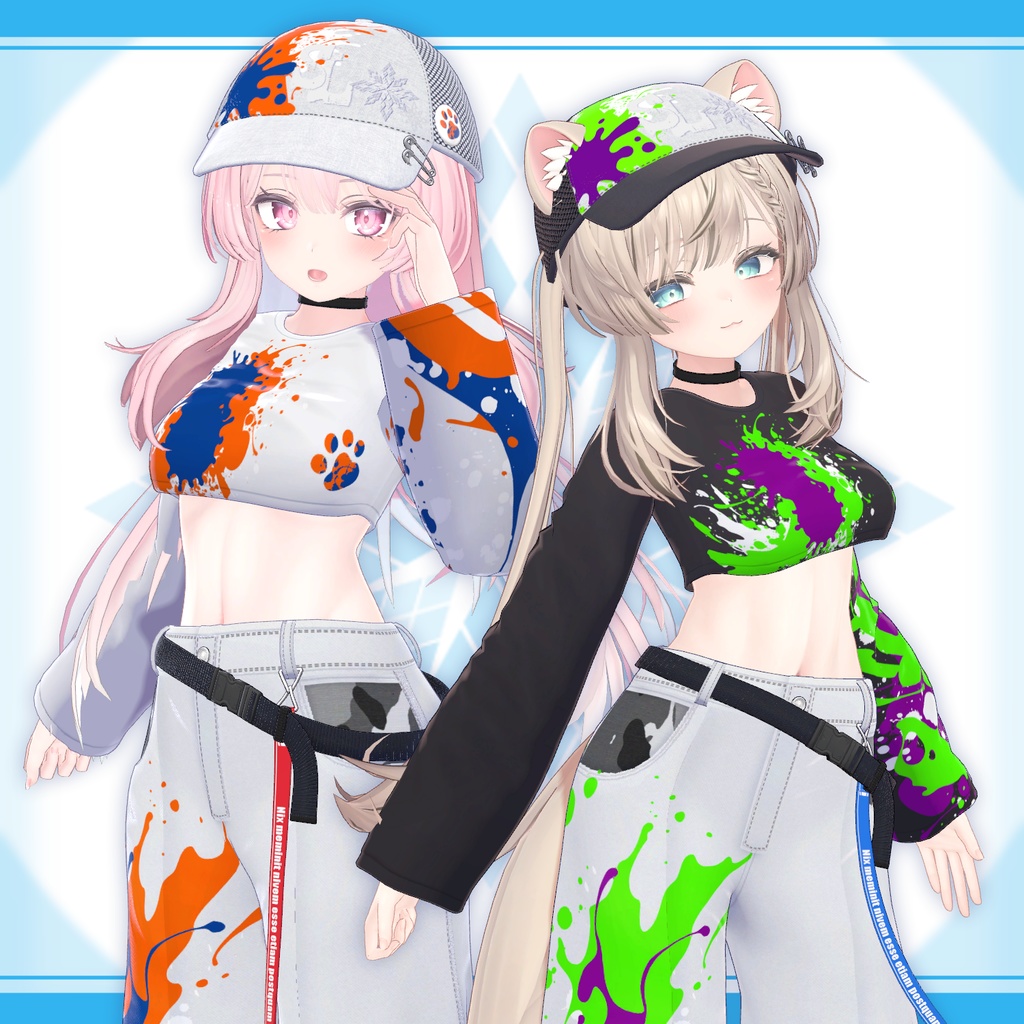 [18モデル対応]衣装モデル『インキィ･バギィ』 缩略图 7