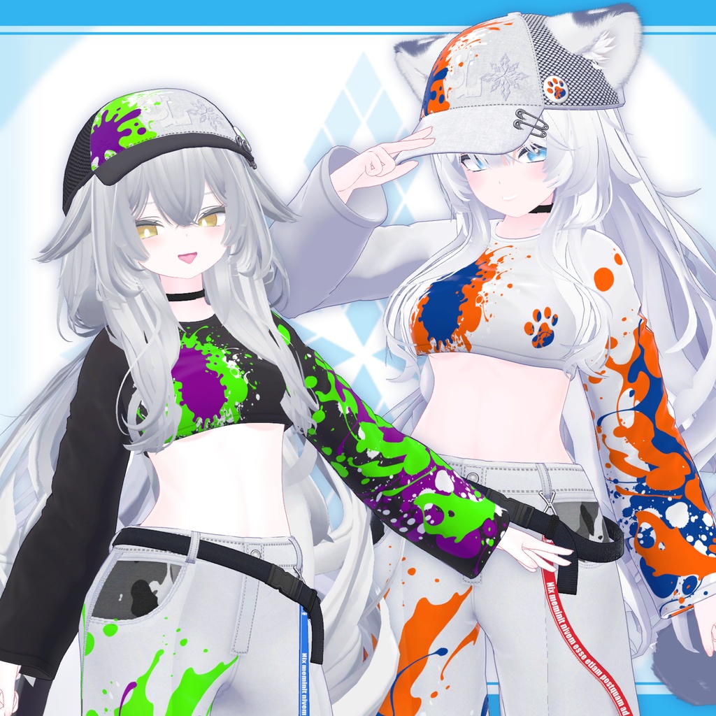 [18モデル対応]衣装モデル『インキィ･バギィ』 缩略图 11