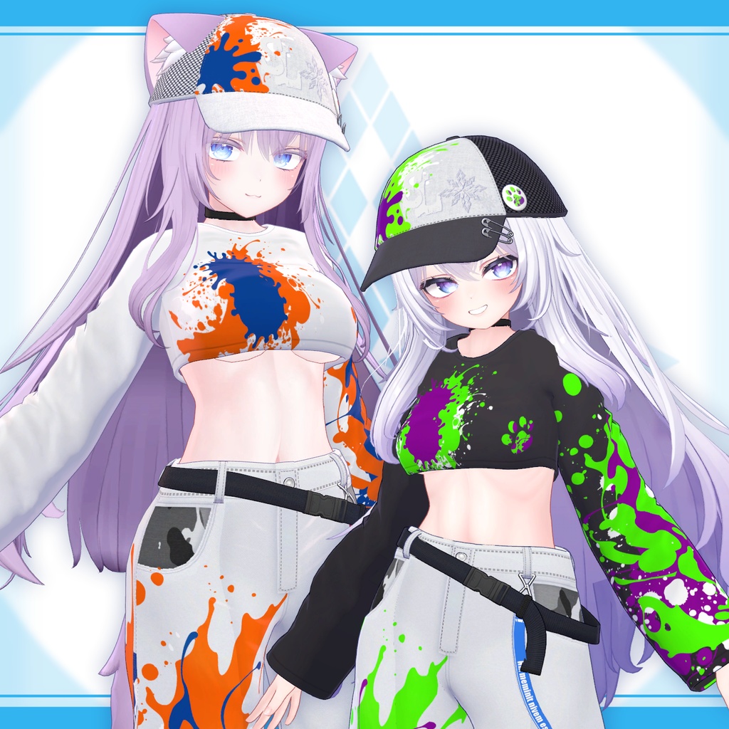 [18モデル対応]衣装モデル『インキィ･バギィ』 缩略图 8