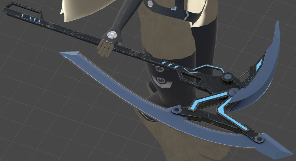 fbxモデル 変形武器「Scyxe」