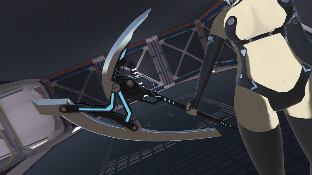 fbxモデル 変形武器「Scyxe」