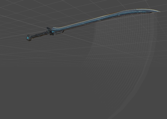 fbxモデル 変形鞘つき刀「NLK-620」