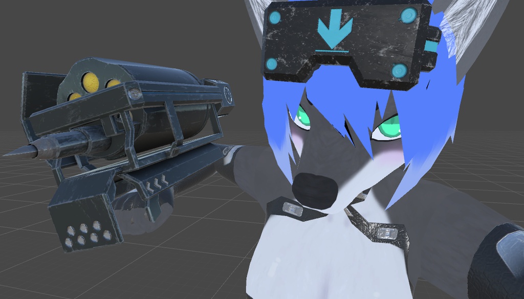 fbxモデル 「Revolver Pile Driver」