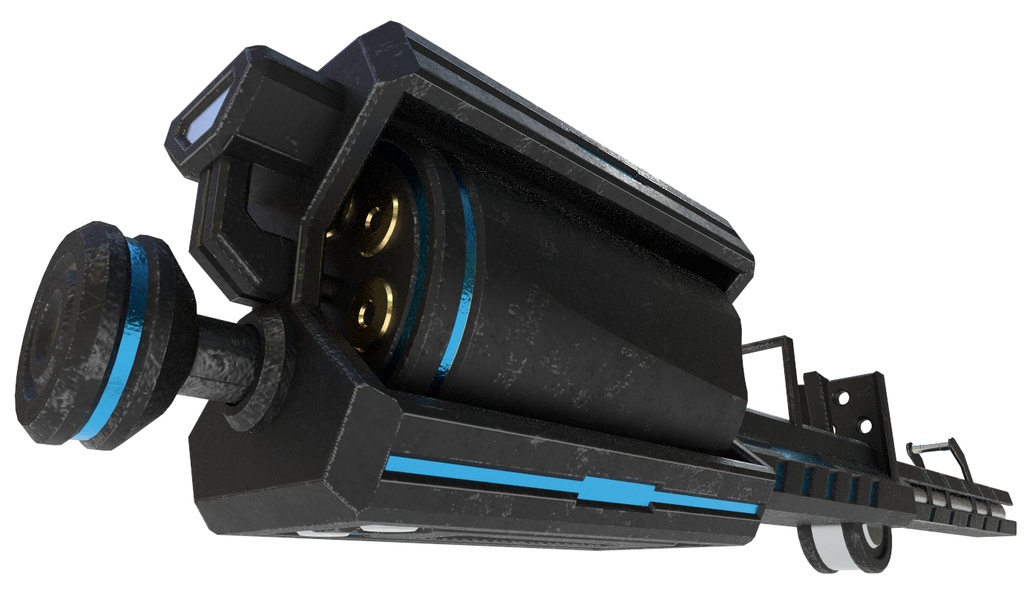 fbxモデル 「RevolverCannon」