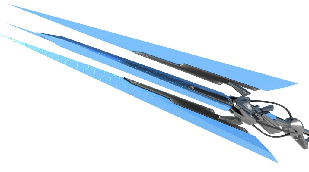 fbxモデル 具現槍「PhantomSpear」