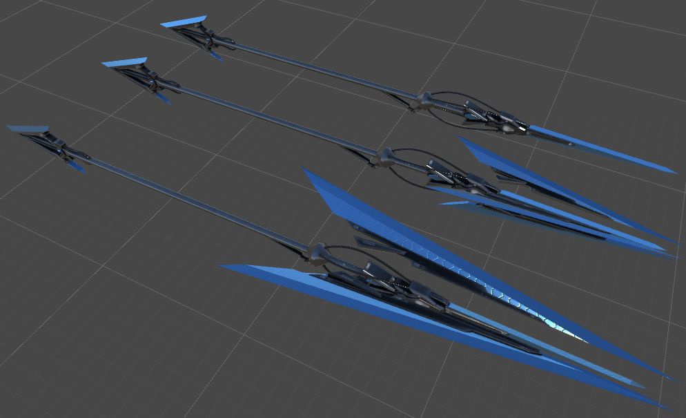 fbxモデル 具現槍「PhantomSpear」