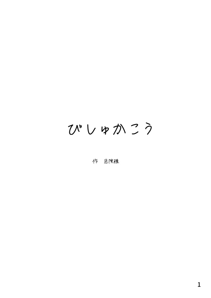 びしゅかこう