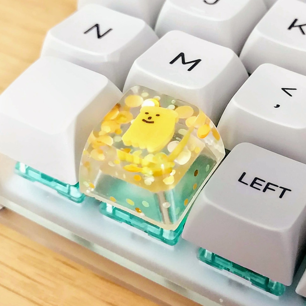 フィギュア3 Jellykey artisan keycapキーキャップ 自作キーボード