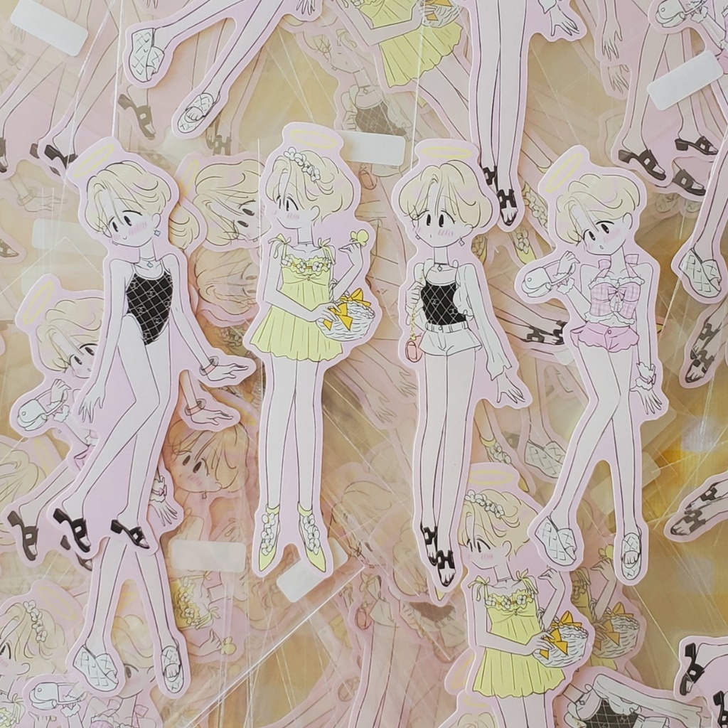 ダイカットシール【B】