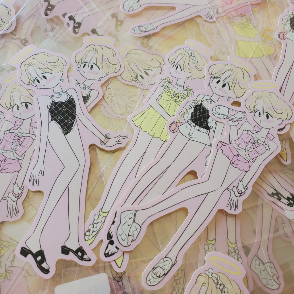 ダイカットシール【B】