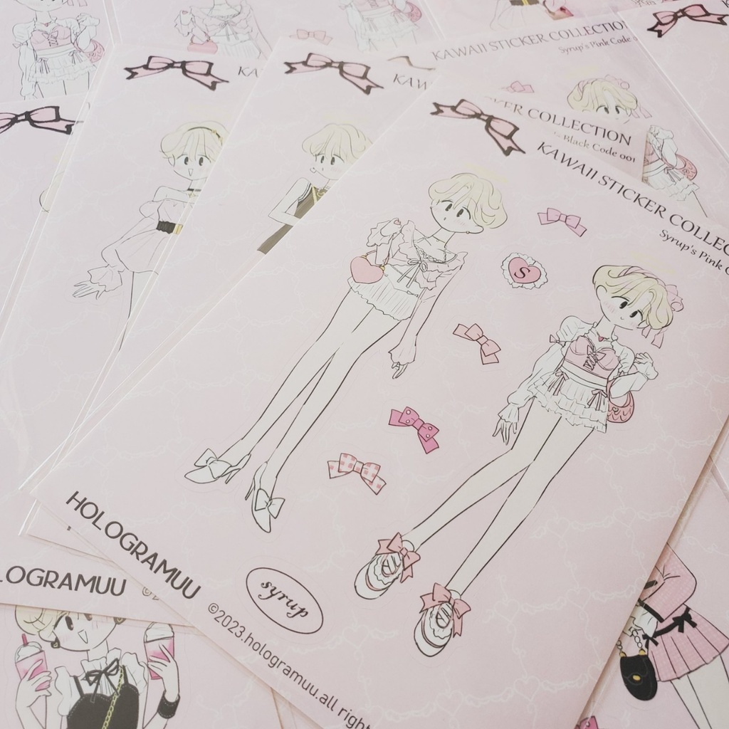 ハーフカットシール