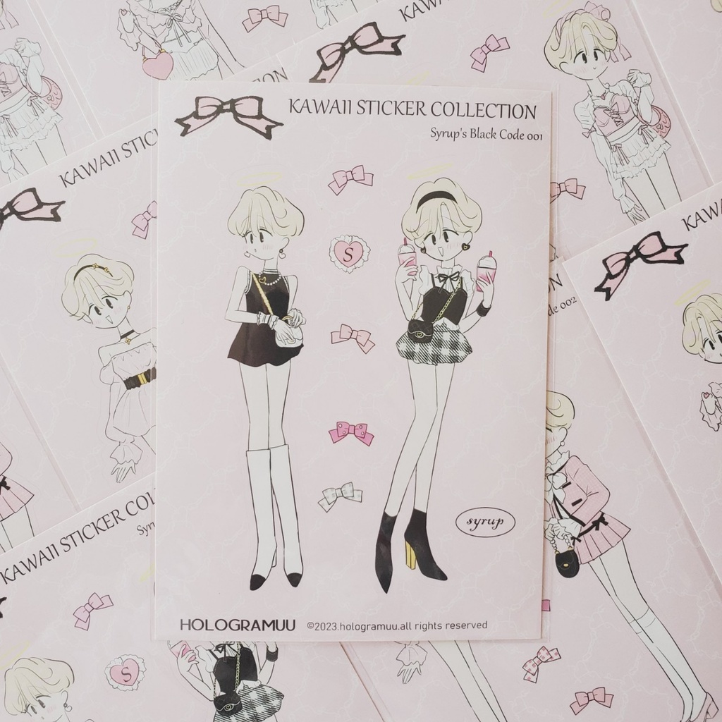 ハーフカットシール