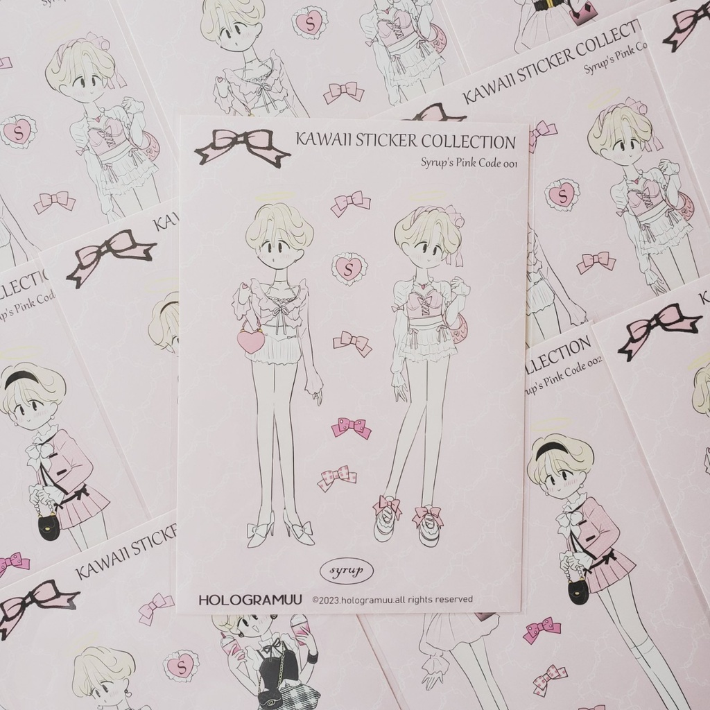 ハーフカットシール