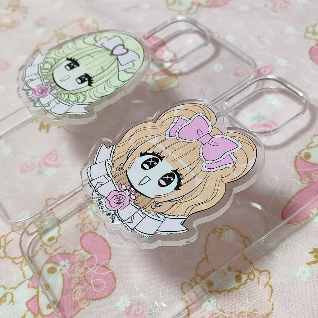 お目立ち!♥姫GAL♥BIGスマホグリップ