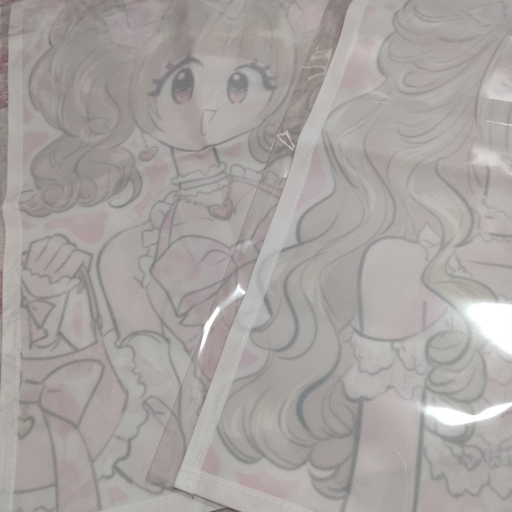 loveヒョウ柄 ♥姫GAL♥ファブリックポスター