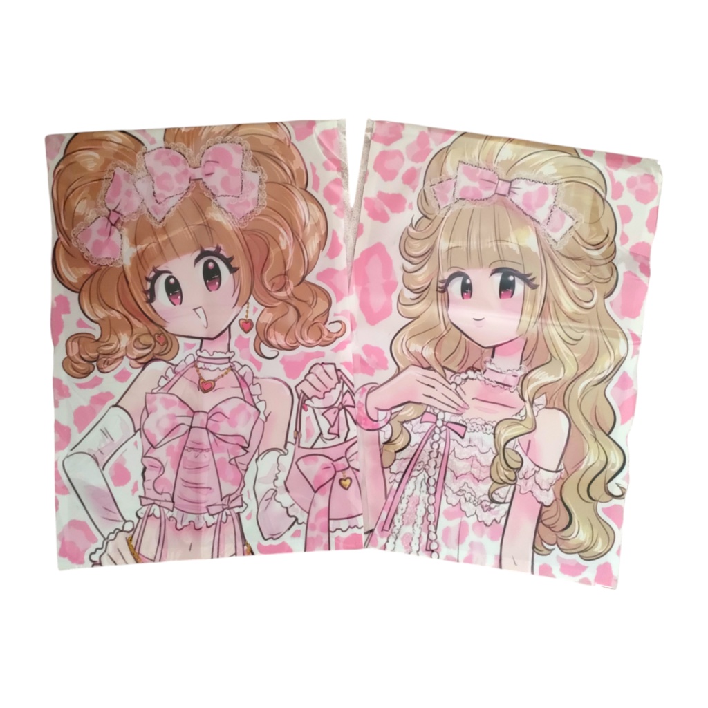 loveヒョウ柄 ♥姫GAL♥ファブリックポスター