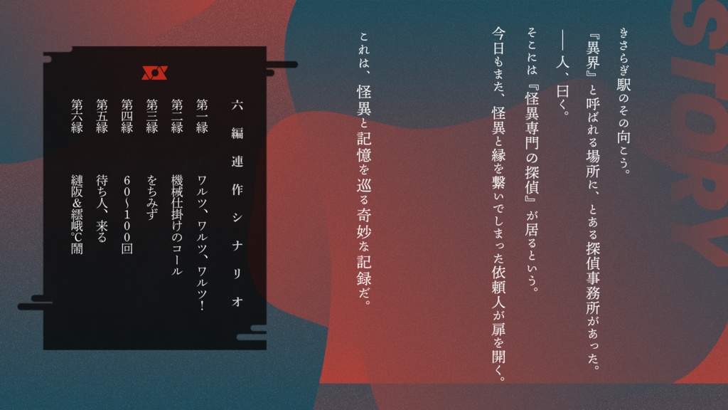 【平成CoC】異界探偵の奇怪なる事件簿【SPLL:E110041】