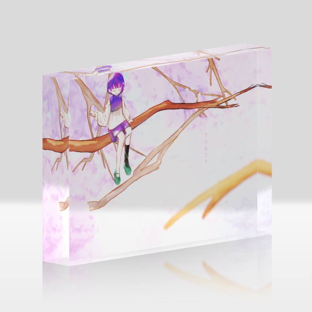 弟魔女セイラアクリルブロックVer.1/散りぬる春ノ香句~一六八唄~