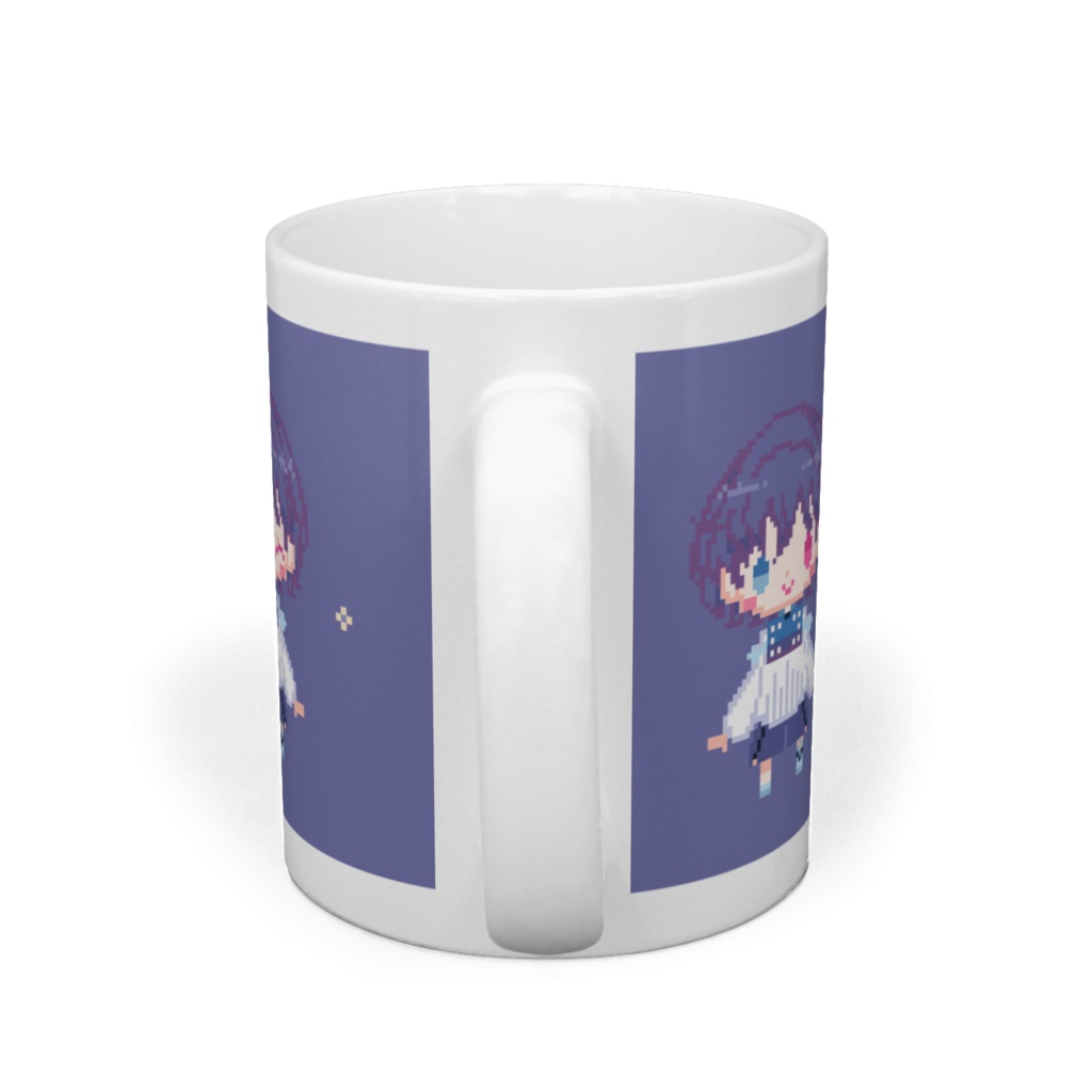 お家で一緒!~弟魔女セイラドット絵マグカップ~