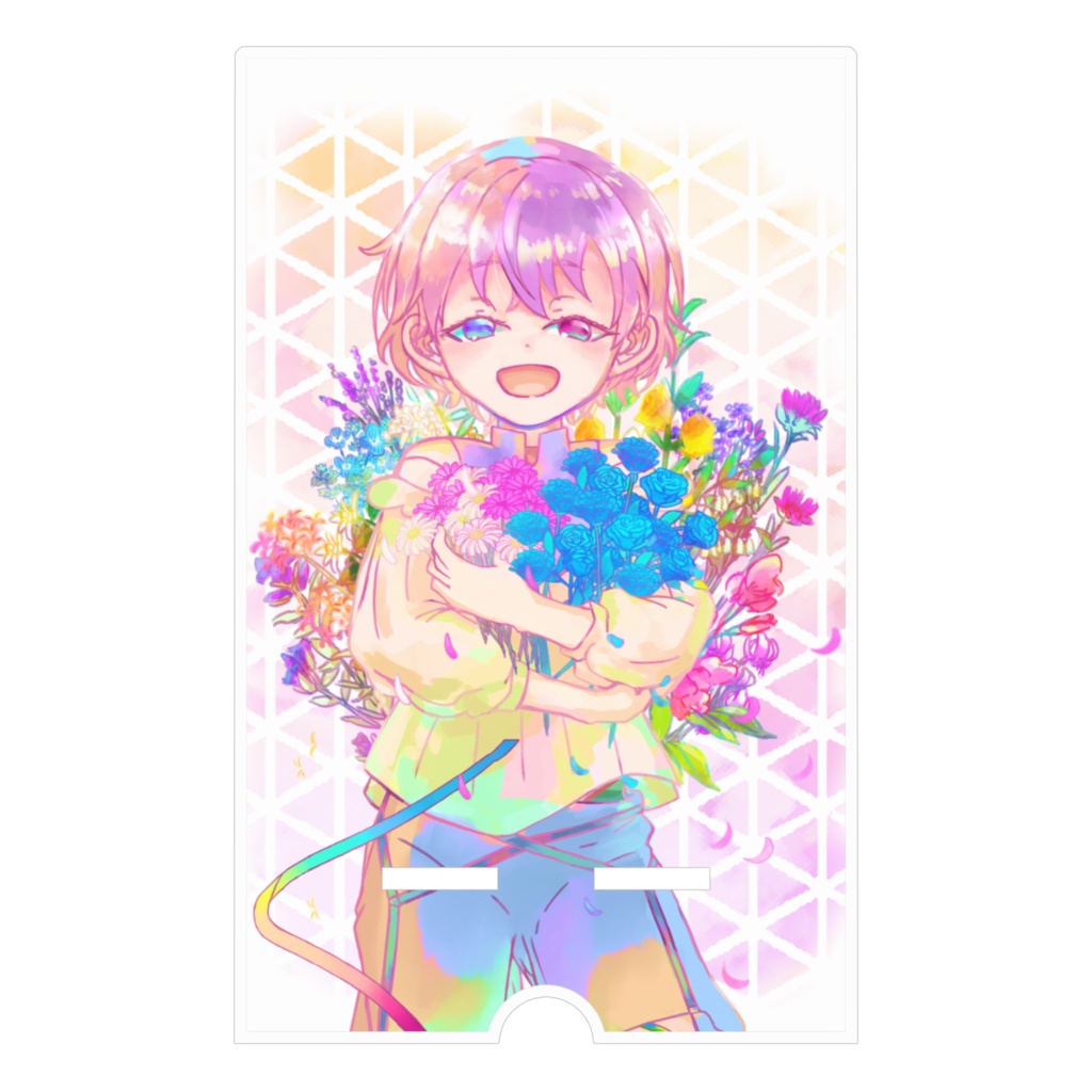 弟魔女セイラアクリルスマホスタンド~Ver.flowery~