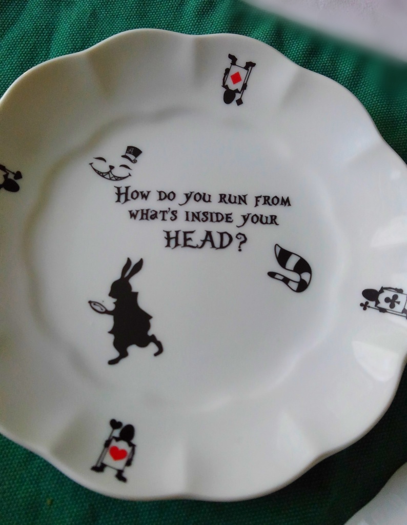 食器☆猫とウサギ(ケーキ皿)