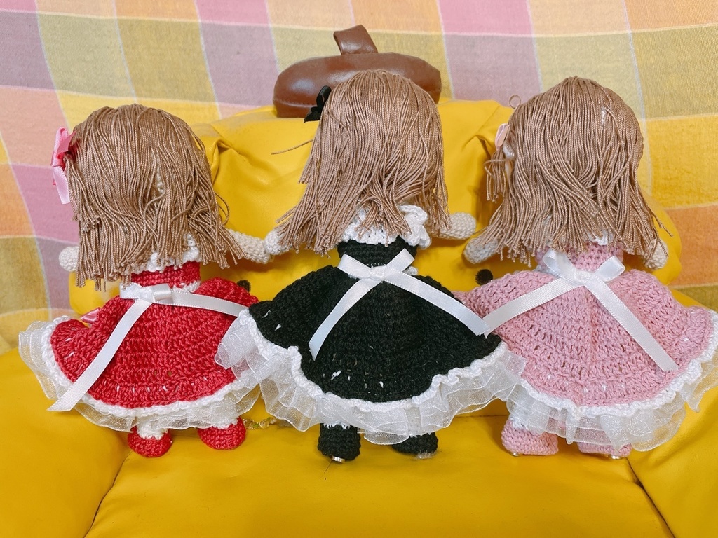 たぬちゃん編みぐるみ