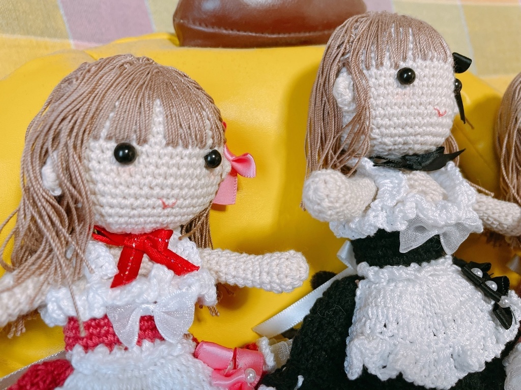 たぬちゃん編みぐるみ