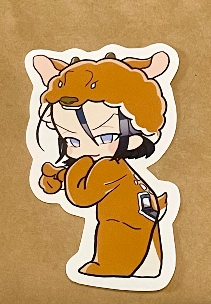 箱学ZOOステッカー