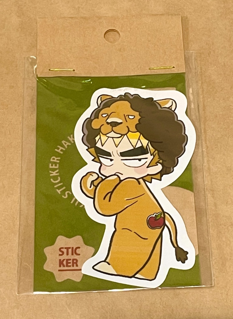 箱学ZOOステッカー