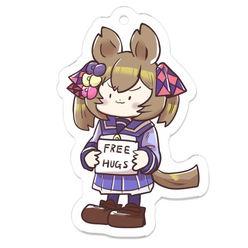 FREE HUGS子 アクキー