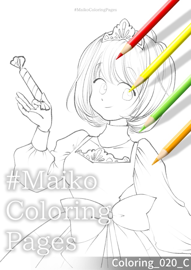 20「お菓子をもつ女の子」