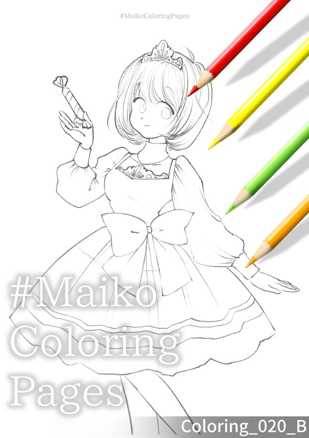 20「お菓子をもつ女の子」