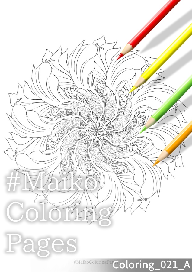 21「鳥と星空」