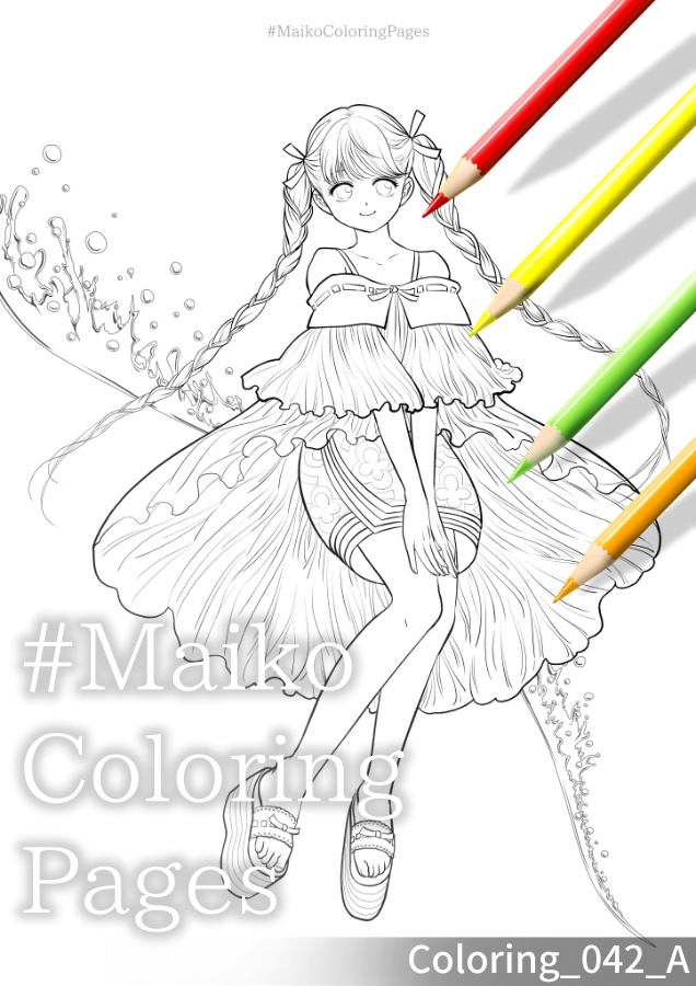 42「十二単アレンジ・夏」