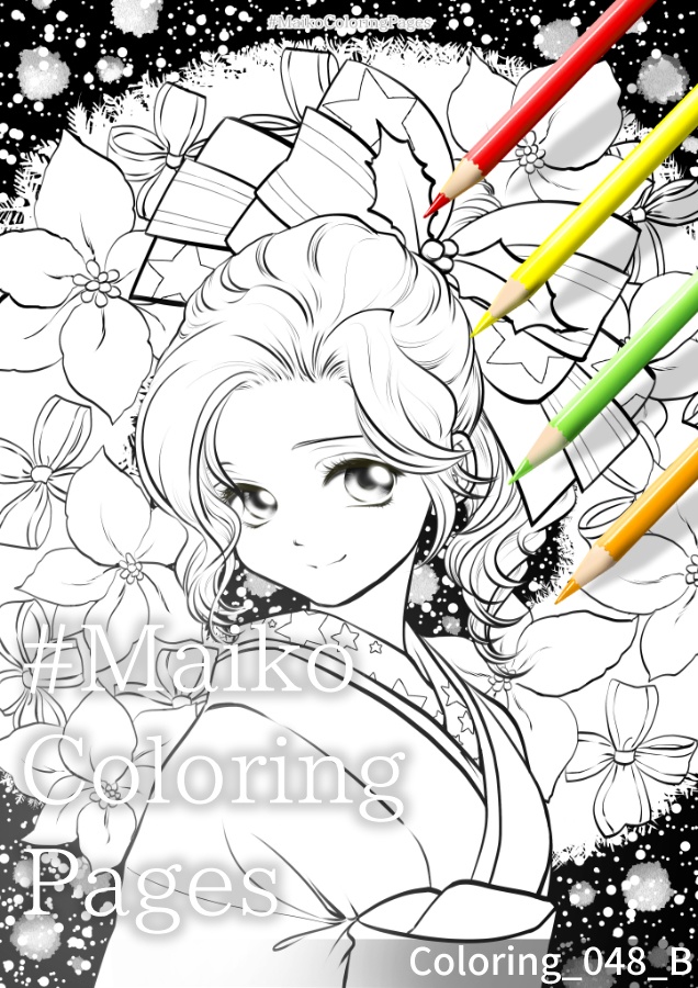 48「和服でクリスマス」