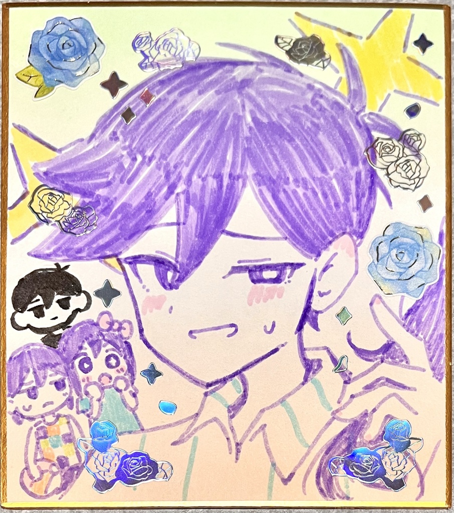 色紙　ヒロ